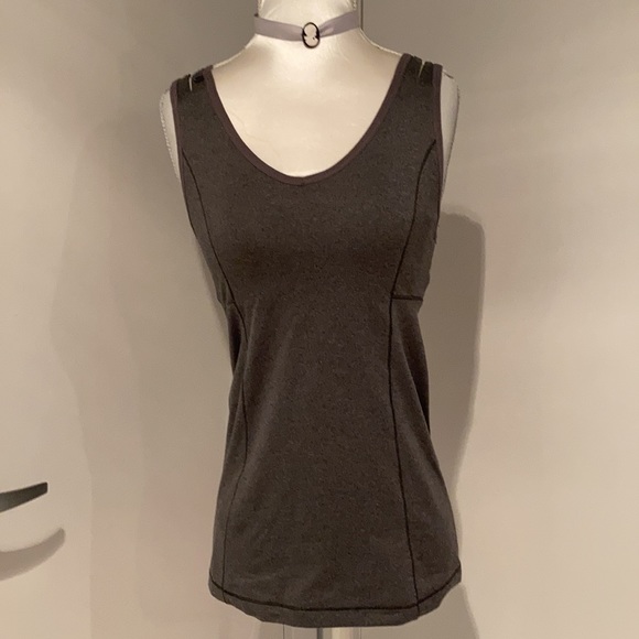 LOLE Tank top cross straps gray XS - Picture 6 of 12